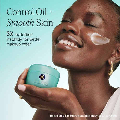 TATCHA The Jumbo Water Cream | Cream Moisturizer for Face, Optimal Hydration For Pure Poreless Skin | 75 ml, 2.54 oz