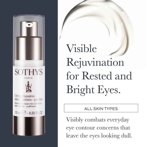 SOTHYS Radiance Cream | Anti-Aging Eye Treatment for Wrinkles, Dark Circles and Puffiness