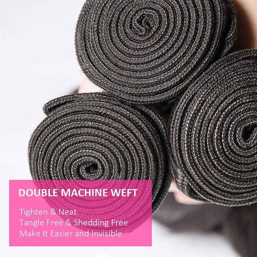 Brazilian Body Wave 3 Bundles Human Hair 20 22 24 Inch Unprocessed Human Hair Bundles Body Wave Natural Black Color Body Wave Hair Extensions