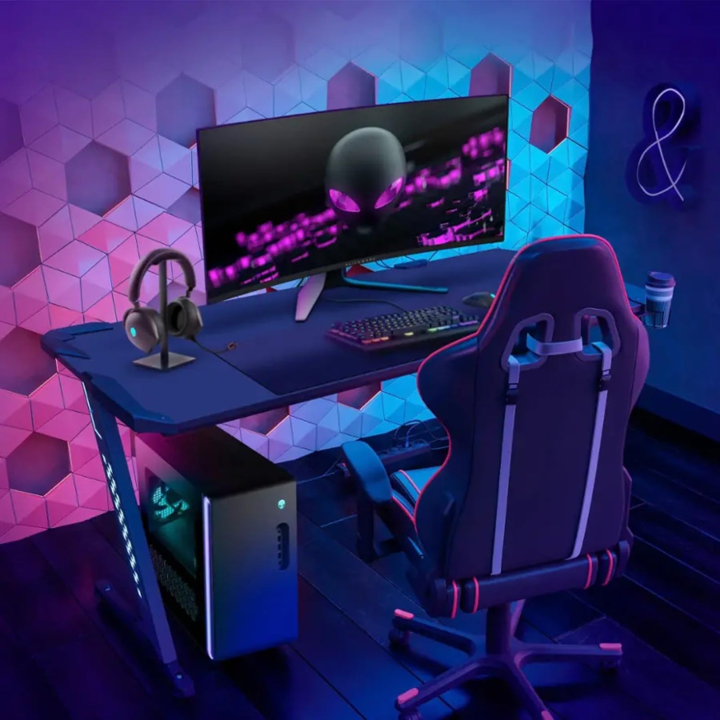 Alienware Aurora R16 Gaming Desktop - Intel 24-Core i9-14900KF, NVIDIA GeForce RTX 4080 Super, Windows 11 Pro, Wi-Fi 6E, Liquid+Air Cooling System | 64GB DDR5, 8TB SSD + 2TB HDD
