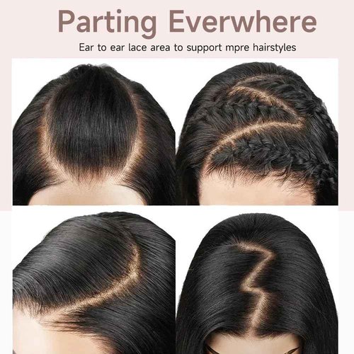 30 Inch 13x6 HD Lace Front Wigs Human Hair Body Wave Lace Front Wigs Pre Plucked 200% Density Transparent Lace Frontal Wigs Baby Hair Wig for Women