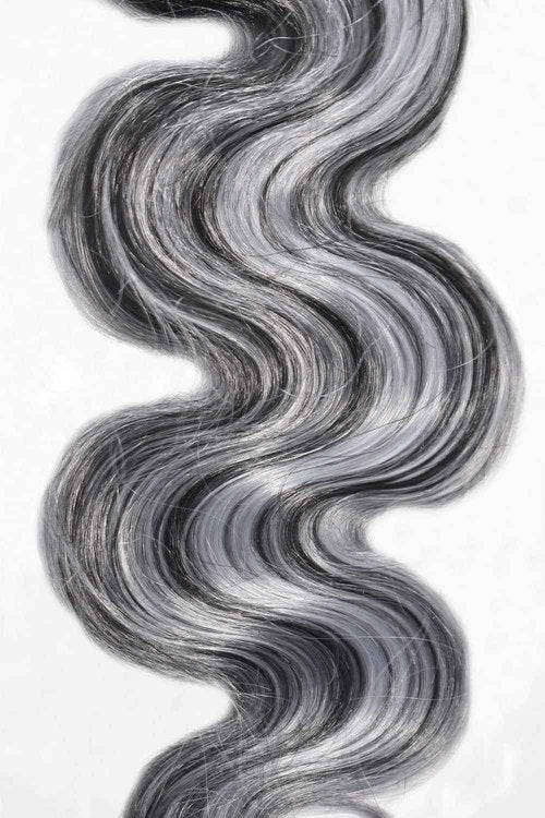 Habiliana Bundles Human Hair 26 28 30 Inch Body Wave P4/GREY Human Hair Bundles 11A Unprocessed Brazilian Virgin Quick Weave Hair Extensions for Black Women