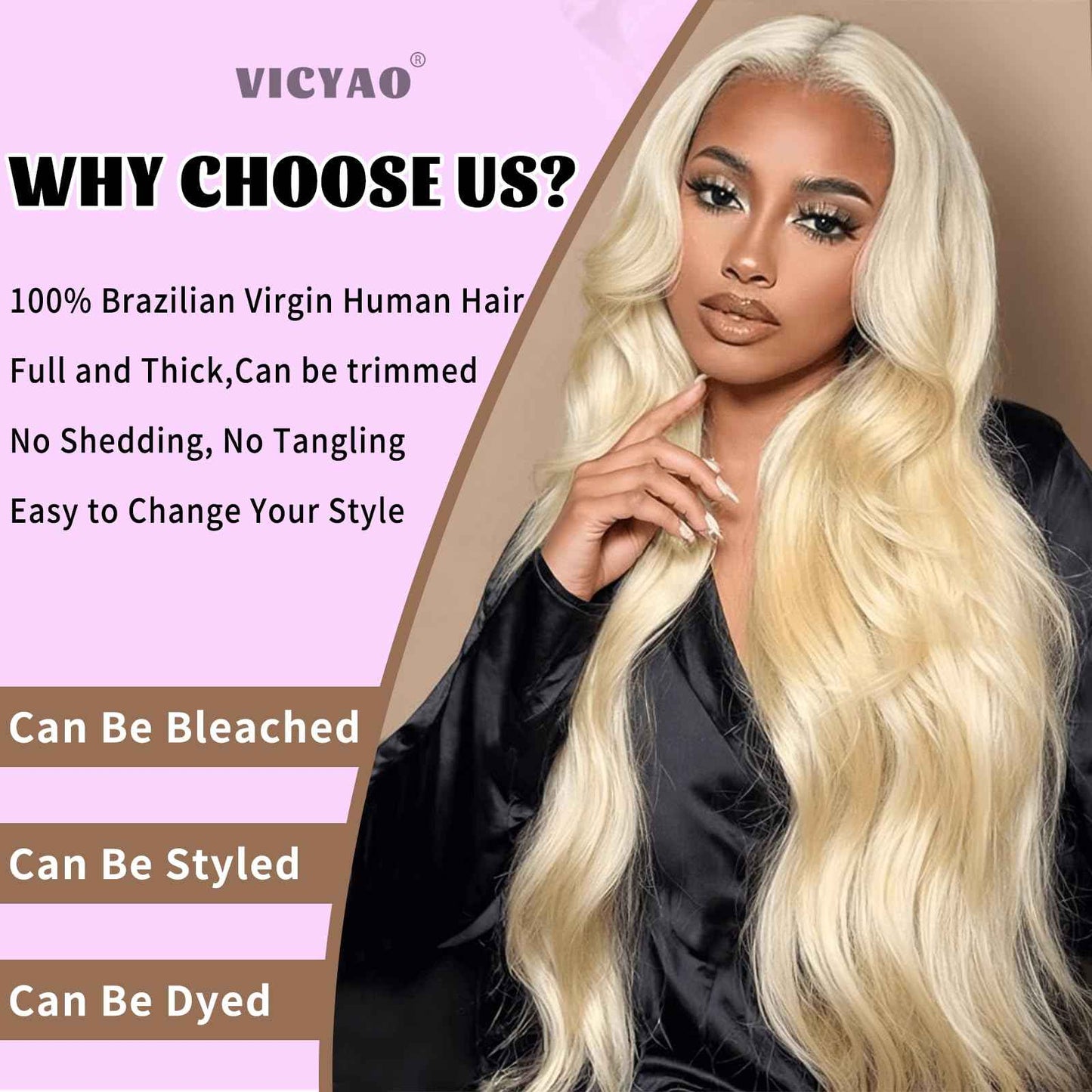 12A 613 Bundles Human Hair 26 Inch Blonde Bundles Human Hair 100% Unprocessed Brazilian Virgin Raw Weave Bundle 1 Bundle Blonde Straight Human Hair for Women