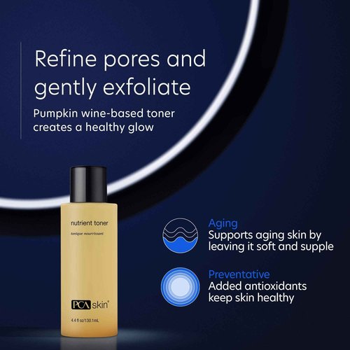 Bundle of PCA SKIN Collagen Hydrator Cream 1.7oz, Shea Butter, Hydrates, Firms + PCA SKIN Hydrating Toner 4.4oz, Refines, Brightens, Exfoliates, for Sensitive, Dry & Aging Skin