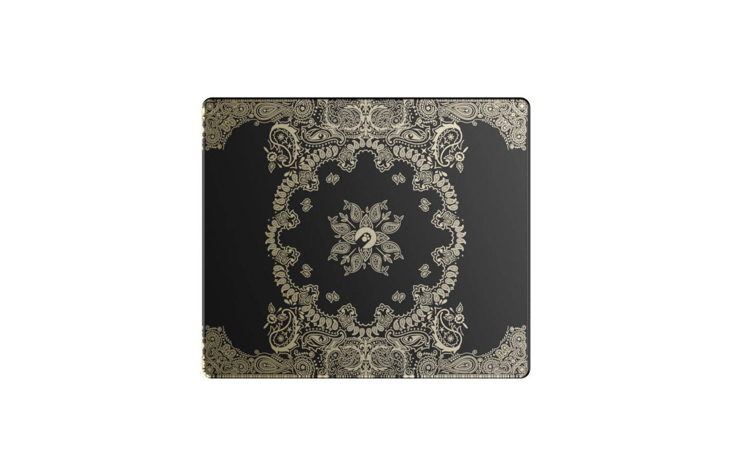AM SilkGlass Gaming Mouse Pad. Large 19.29" x 16.54" Pro Esports Mouse Pad with 2μm Etched Ultra-Smooth Nano Surface. 700°C Tempered Glass Quiet for All Mice, Anti-Slip Base, Scratch & Sweat Resistant