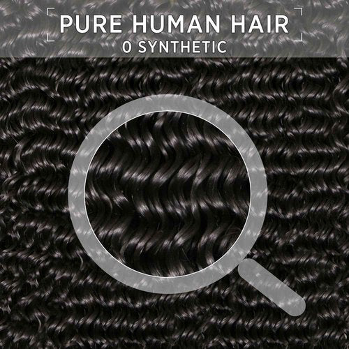 Kinky Curly Human Hair Bundles Water Wave Kinkycurly Hair Weft - Soft Natural Black Hair Weave 3 Bundles 300g 16 18 20 Inches