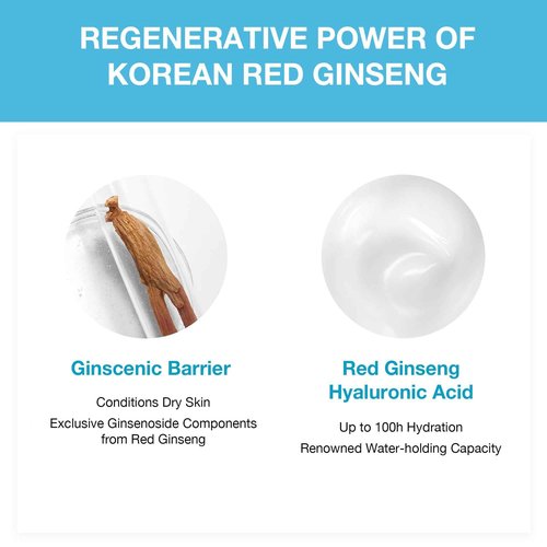 Donginbi LAB 1899 Red Ginseng Hyaluronic Cream - Deep Hydrating Cream for Dry Skin, Face Moisturizer with Hyaluronic Acid, Korean Red Ginseng, Korean Skin Care Gifts for Women, 1.69 floz