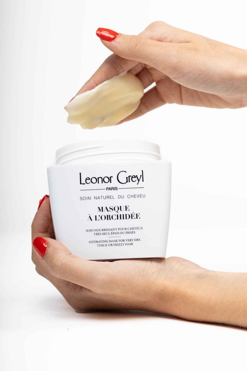 Leonor Greyl Paris Masque A L'Orchidee - Deep Conditioning Mask for Thick, Dry or Frizzy Hair, 7 oz