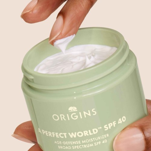 Origins A Perfect World Age-Defense Moisturizer with SPF 40 | Hydrates & Helps Delay Visible Signs of Aging | With Antioxidants, 1.7 Fl Oz (Pack of 2)