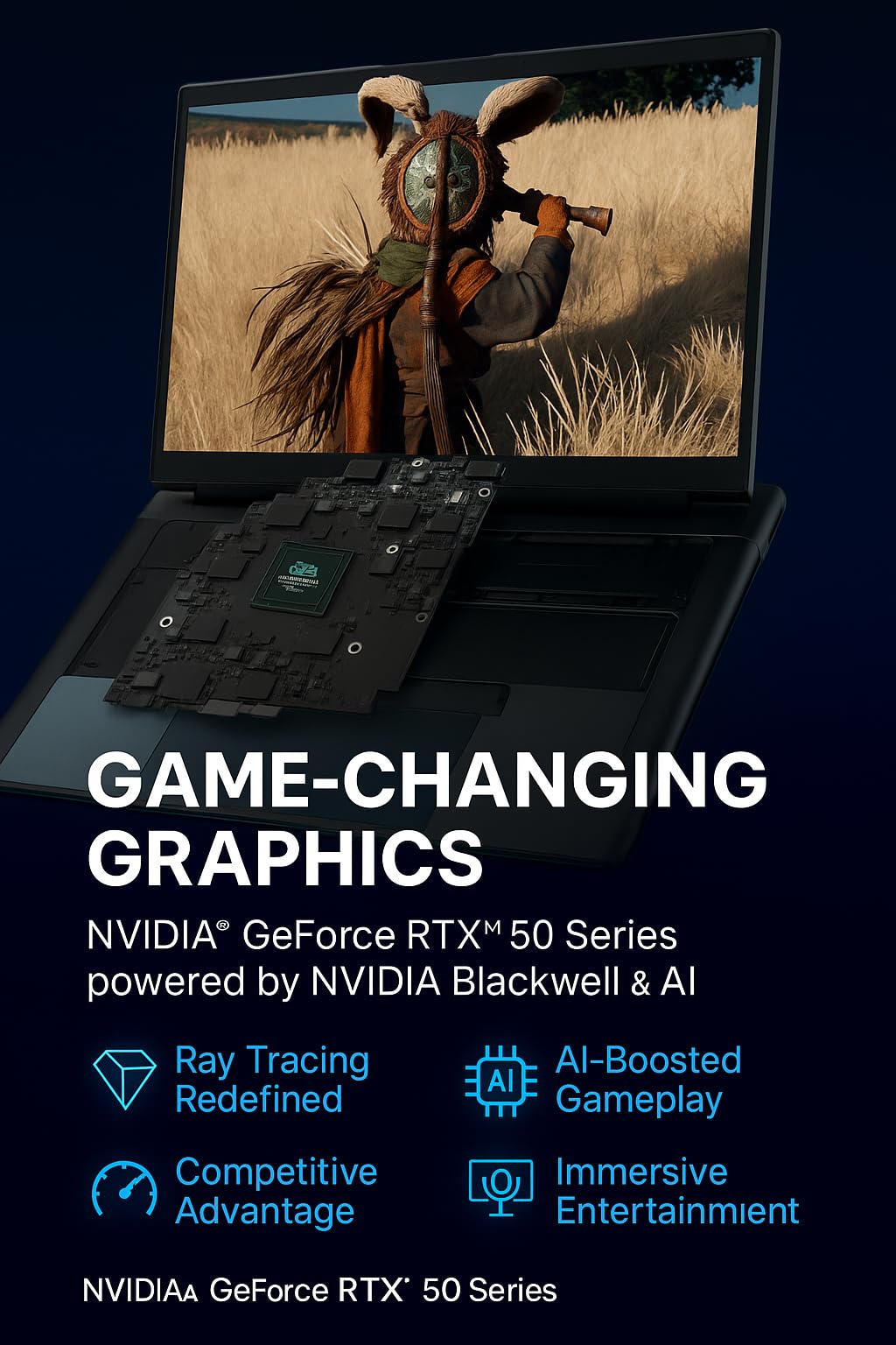Alienware 18-inch Area-51 Gaming Laptop - GeForce RTX 5080 16GB GDDR7 • 18" QHD+ 300Hz • intel Ultra 9 275HX • AlienFX RGB lighting • Wi-Fi 7 • Ai NPU • Quad Fan Cooling, Win 11PRO(32GB DDR5, 2TB SSD)