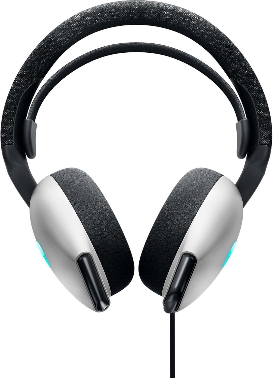 Alienware AW520H Wired Gaming Headset - Dolby Atmos, Unidirectional, AlienFX 16.8 Million RGB Colors, Microphone Mute, Volume On-headset Controls, 40mm Hi-Res Certified - Dark Side of the Moon