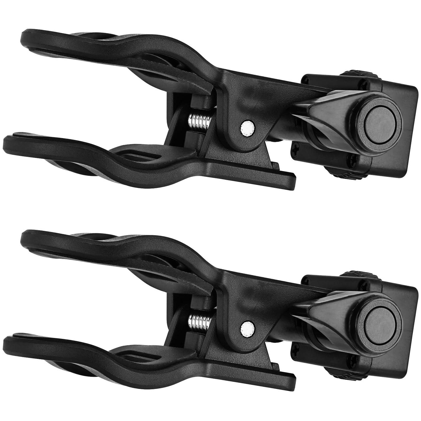 Yeebline Monitor Camera Mount Clip, 2 Pack Monitor Camera Mount Clamp Selfie Light Ring Light Clip with 1/4 Screw Connector, Screen LCD Display Top Fill Light Flash Stand Webcam Holder for Phone