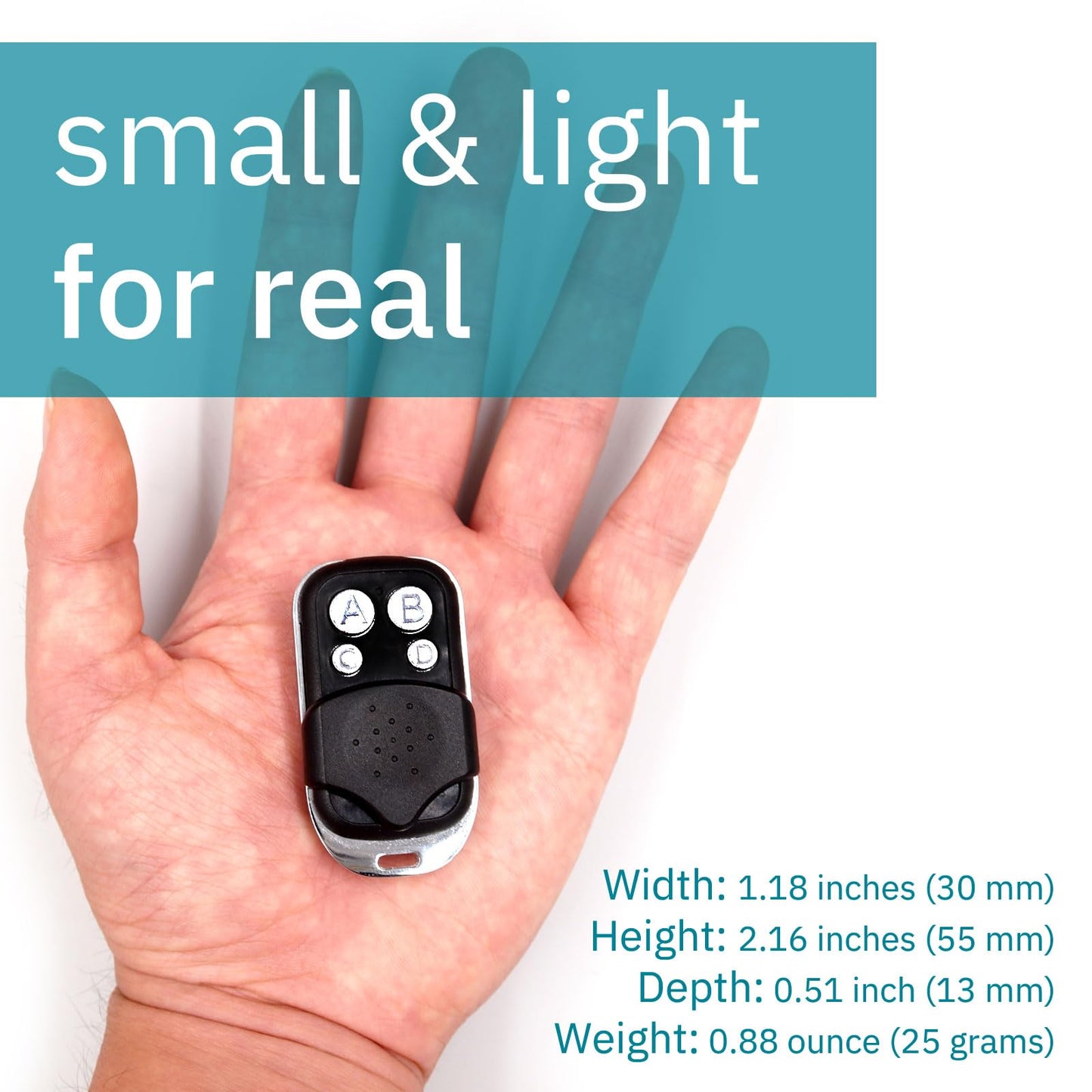 2 for Liftmaster Chamberlain Craftsman Garage Door Opener Remote Keychain 890max