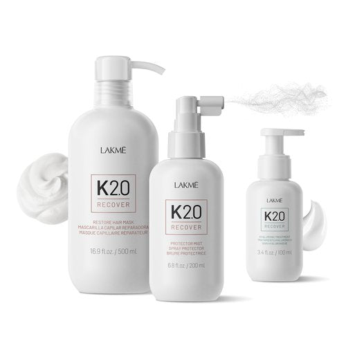 Lakmé K2.0 Hyaluronic Hair Treatment, Deep Hydration Treatment for Hair, Strengthens & Repairs, 3.5 Fl Oz