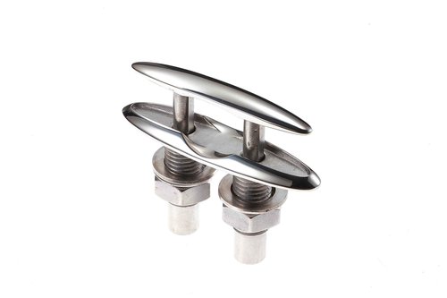 attwood 66515-1 Retractable Low-Profile Stainless Steel Marine Boat 4 ½-Inch Neat Cleat