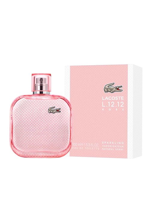 Lacoste L.12.12 Rose Sparkling EDT 3.3 oz