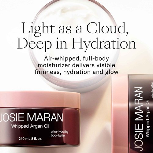 Josie Maran Bod Squad Body Care Set - Includes 2 Argan Sugar Scrubs & 2 Body Butters - Nourishes Skin with Gentle Exfoliation and Intense Hydration - Oat Milk & Honey and Lavender Citrus (4 Count)