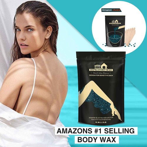 Lifestance L3 Digital Wax Warmer Hair Removal Kit + 2.5LB Jasmine Wax Beads