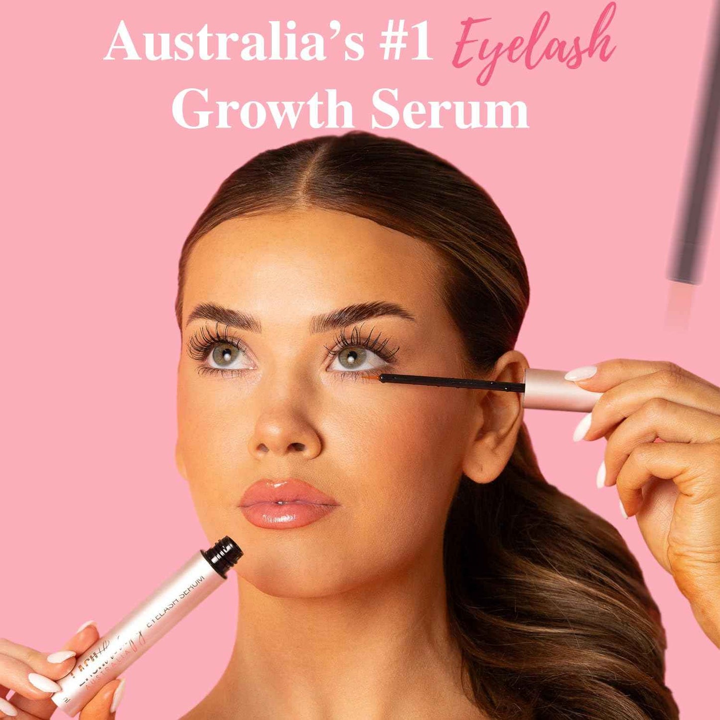 Lash Therapy Australia Eyelash Growth Serum – Enhance, Boost & Grow Lashes | Longer, Thicker, Fuller & Naturally Curled Lashes (5ML)