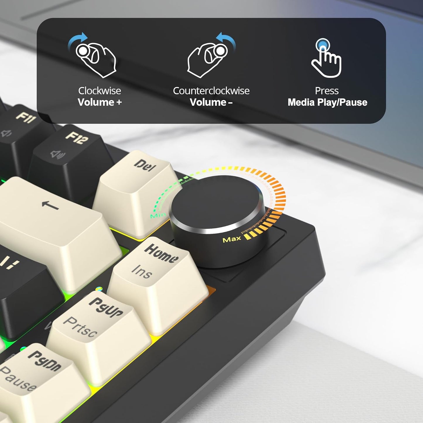400PRO 75% Wireless Creamy Mechanical Keyboard Pink, Gasket Hot Swappable RGB Gaming Keyboard Bluetooth/2.4GHz/USB-C Cute Key Board with Pre-lubed Cream Grey Switches (82 Pink White)