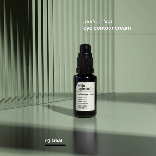 /skin regimen/ LX Caffeine Eye Cream, Multi-action Eye Contour Cream, 15 ml
