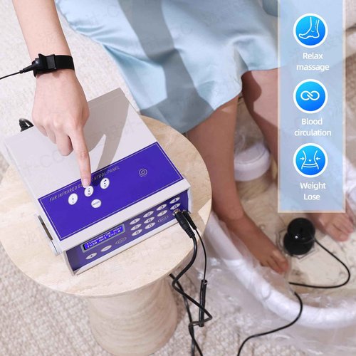 Vitaciti Ionic Foot Spa Machine for Detox Professional Feet Bath Negative Hydrogen Ion Cleanse Detox Foot Bath Soak to Remove Toxins with Far Infrared Belt, Perfect for Birthday