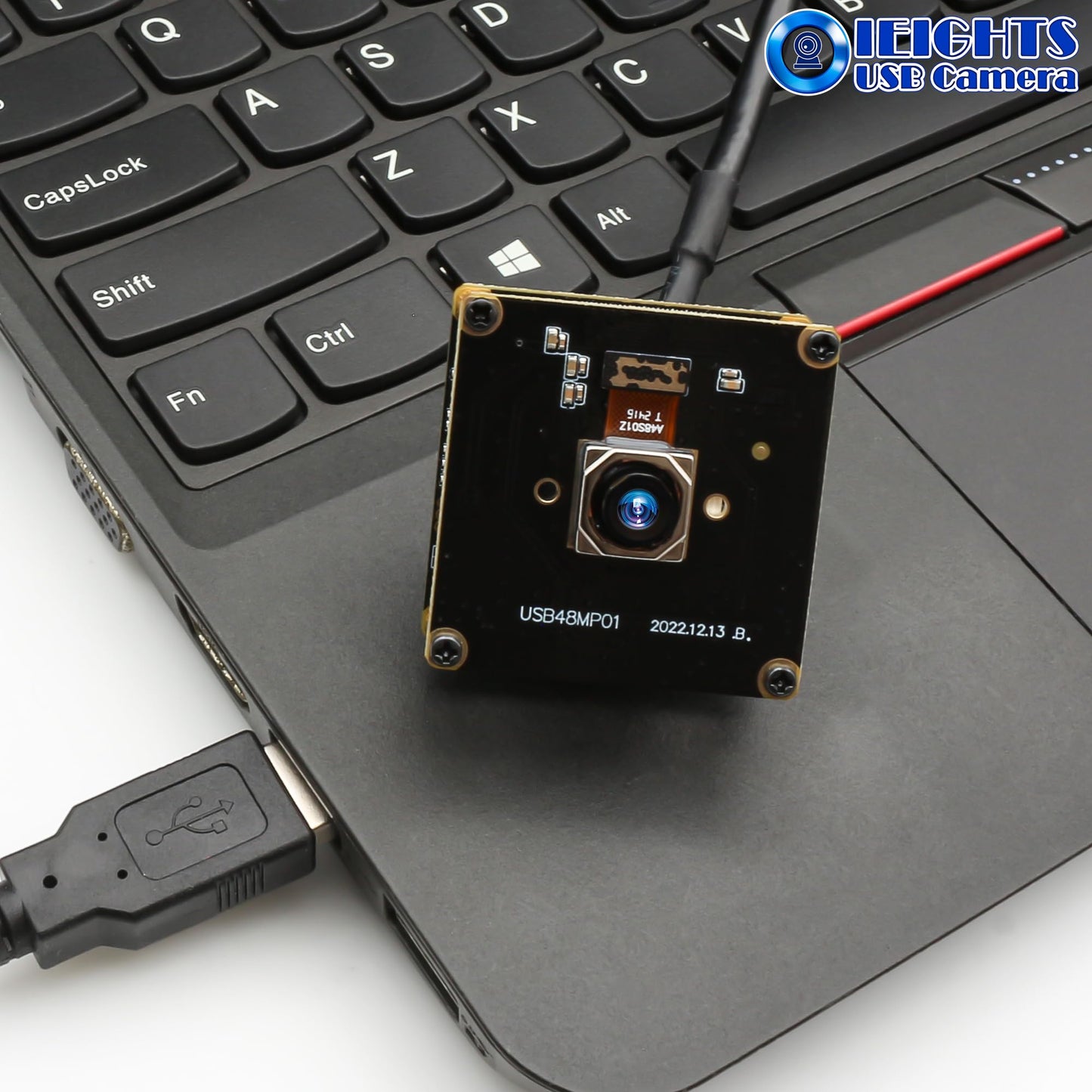 48MP Wide Angle USB Camera Module 200ms Fast Autofocus Webcam Board 100degree No Distortion Lens PC Camera Mini UVC USB2.0 Backup Cam UHD Second Webcamera 6000P Lightburn_Cam for Laser Engraver