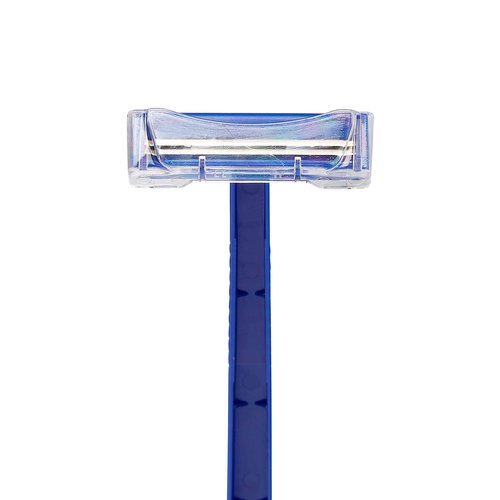 Medline Disposable Facial Razors with Twin Blades, Blue, Case of 500