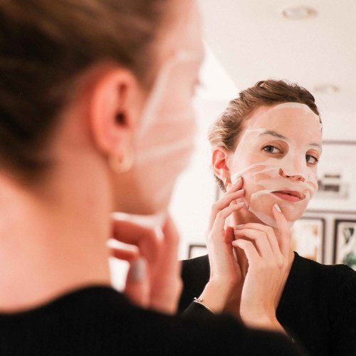 Joanna Vargas Eden Instant Face Lift Facial Mask – Hydrating Collagen Sheet Mask for Glowing Skin – Firming Face Mask with Hyaluronic Acid – Anti Aging Facial Mask for Women – 5 sheets