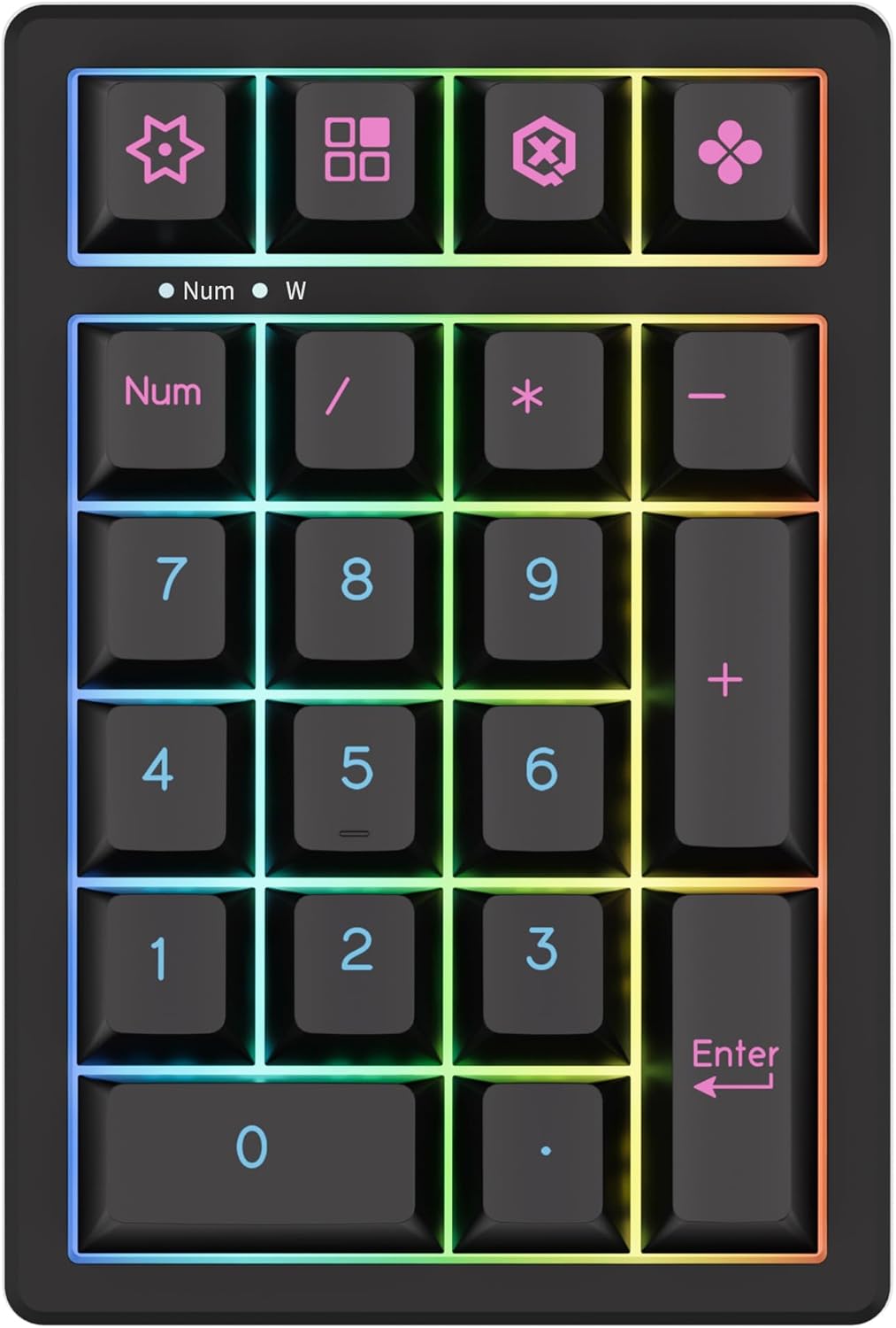 75% Wireless Gaming Keyboard RGB Triple Mode Hot Swappable Mechanical Keyboards PBT Keys Gasket Creamy Custom Keybad Quiet White Switch for Win/MAC