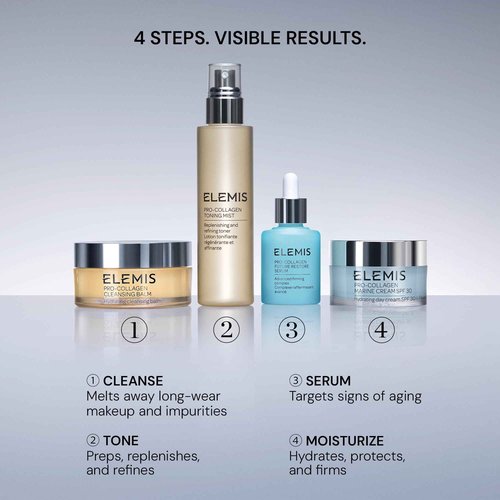 ELEMIS Pro-Collagen Toning Mist 150ml, Hydrating PHA Facial Mist to Refine Pores & Smooth Skin