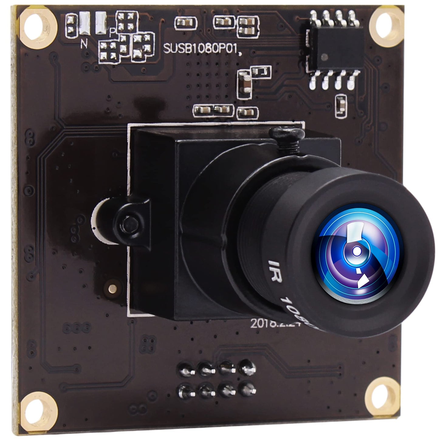 ALPCAM High Speed USB 3.0 USB Camera Module,High Definition 1280 * 1080@50fps USB Camera,2MP Webcam Full HD 1080P USB Camera with IMX291 Sensor,Plug&Play USB Webcam gor Windows,Linux,Raspberry Pi