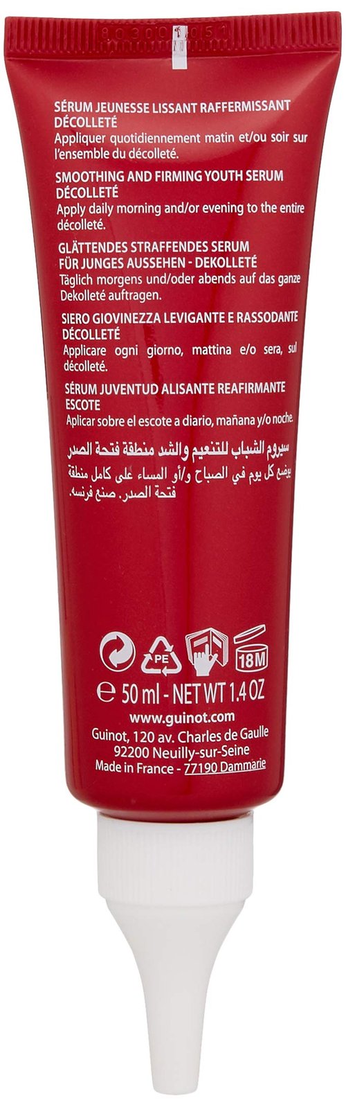 Guinot Longue Vie Decollete Serum, 1.4 oz