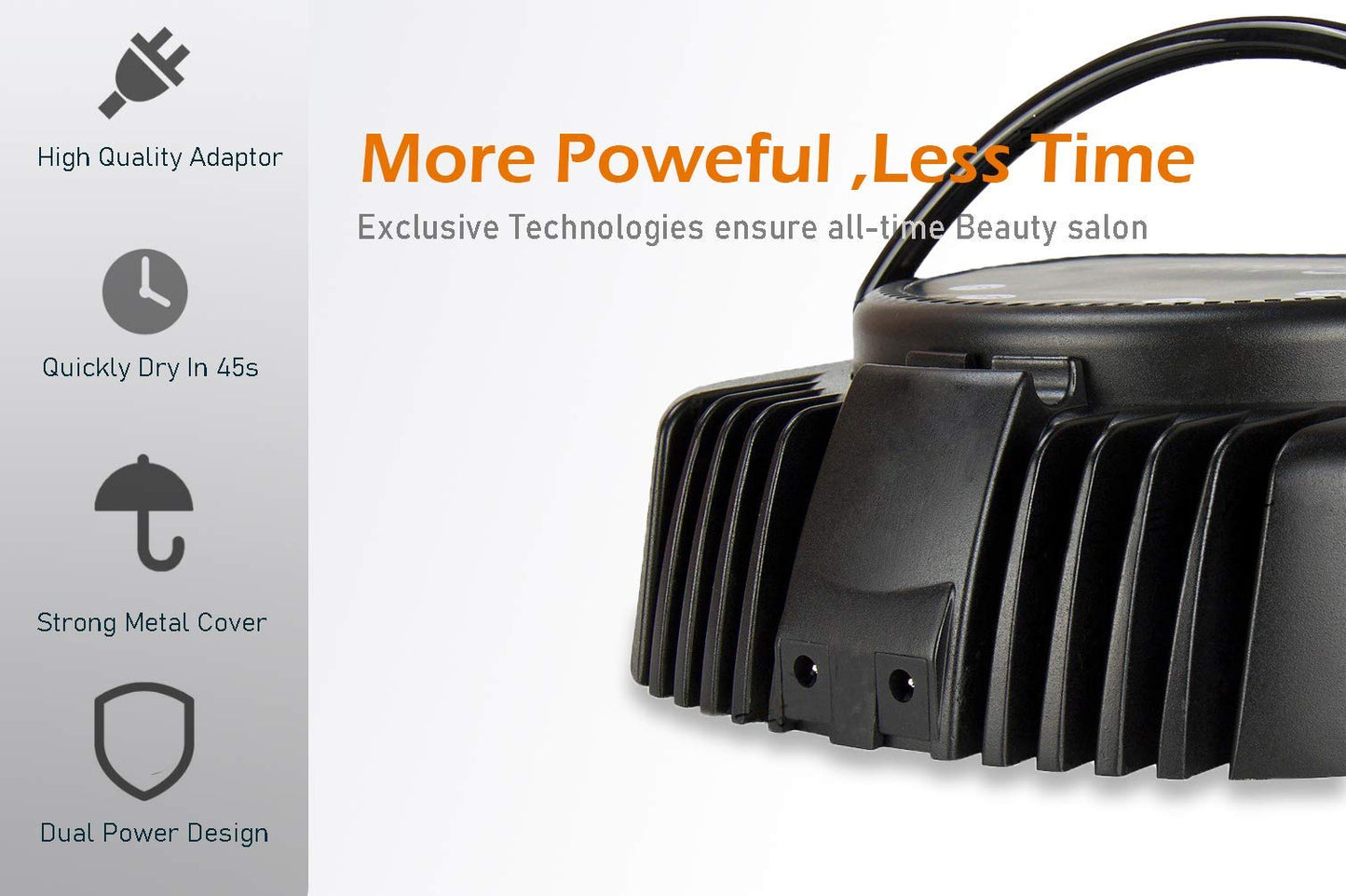 Professional Nail Lamp for Gel Nail.Lumcrissy UV LED Nail Dryer,Nail Lights for Gel Nails Polish,32PCS Premium Light Beads with Metal Cover(Not Cordless,Needed Plug in)