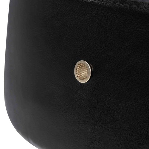 Master Massage Glider Ergonomic Round Swivel Adjustable Rolling Hydraulic Stool Barber Dental Chair in Black for Therapist, Clinic, Tattoo, Spas, Facial, Beauty, Lash, Salons, Home, Studio, Office