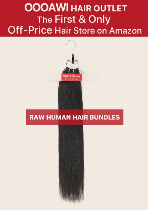 Raw Indian Hair Single Bundles 15A Straight Bundles Human Hair Triple Lifespan Than Virgin Hair Bundles,Keep Silky And Soft After Multiple Washes, Boutique's Quality-Half The Price(18 Inch)