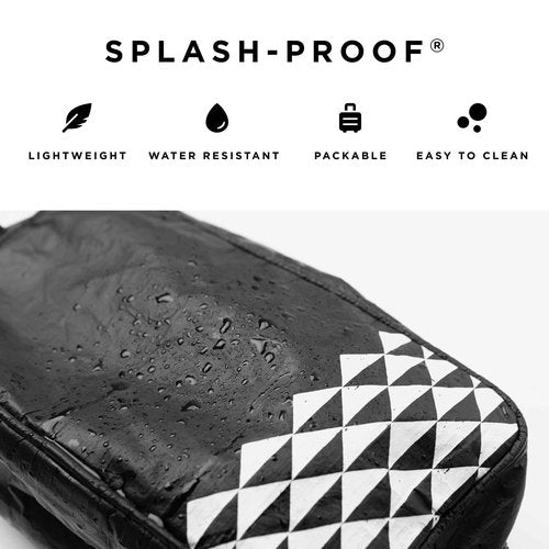 ALOHA Collection Painted Birds Dopp Kit in Neutrals | Lightweight, Splash-Proof, and Easy to Clean Toiletry Bag