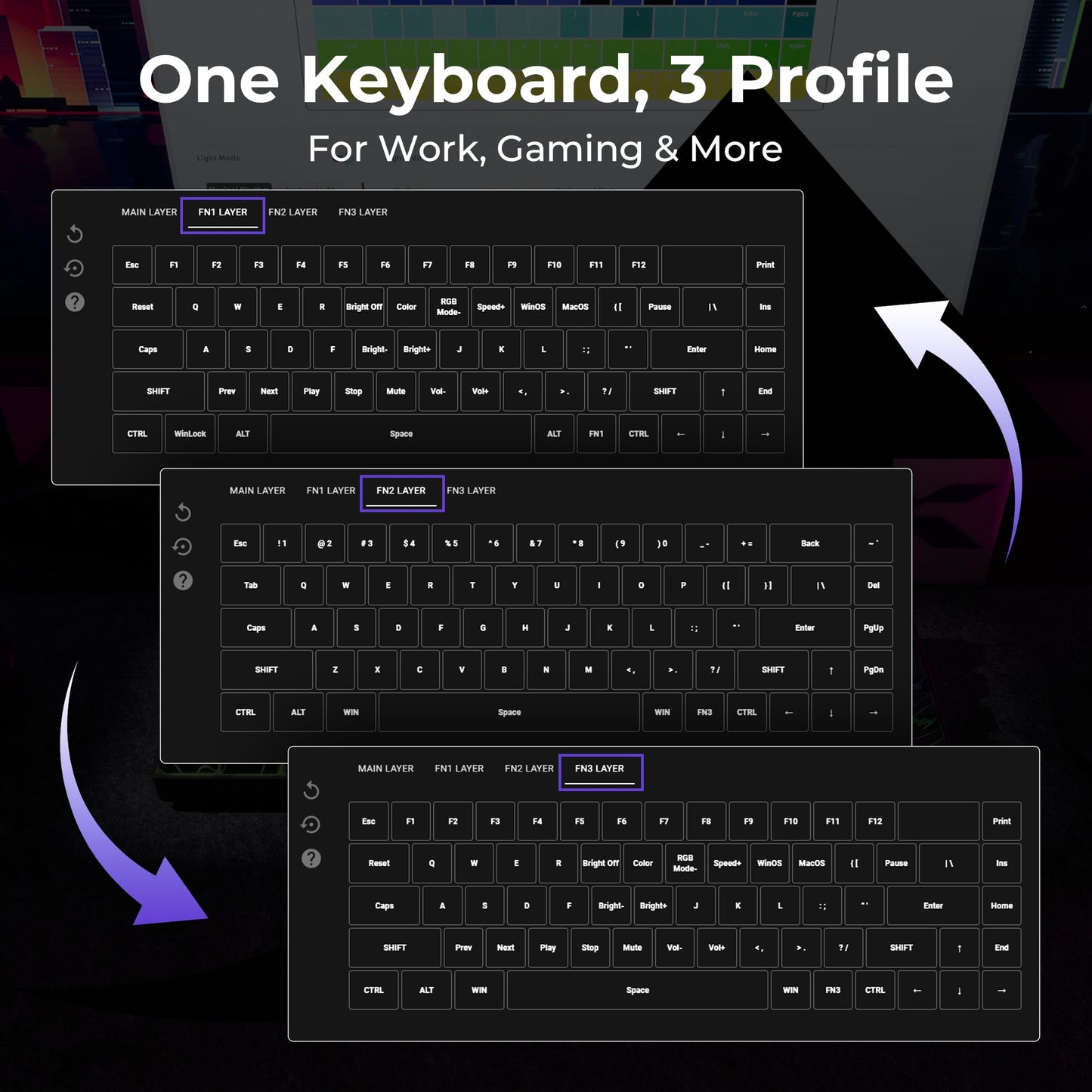 XVX HE68 Max Rapid Trigger Keyboard 60% Percent,Hall Effect Keyboard with Gateron Magnetic Jade Max Switch,CNC Aluminum Frame Custom Mechanical Key Board for PC/Laptop/Xbox/PS4/PS5, Black Phantom