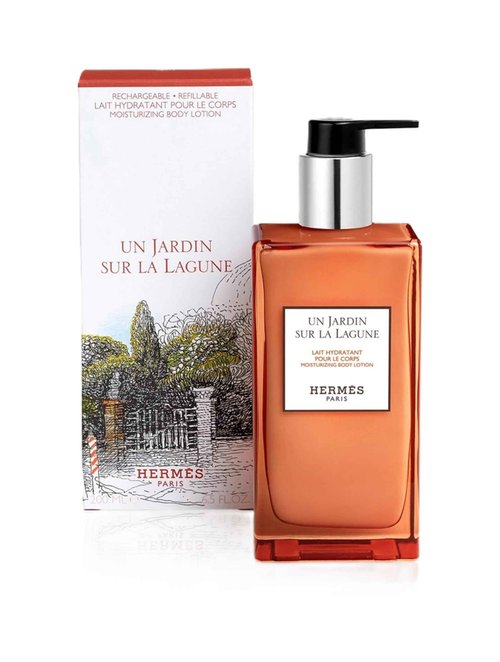 Hermes Un Jardin Sur La Lagune Moisturizing Body Lotion, 6.5 Unisex (Refillable)