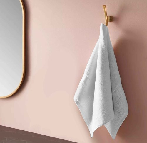 Delara Towels Cotton Washcloths Set 100% Organic Cotton, GOTS Certified Premium Quality Face Cloths, Feather Touch Technology Highly Absorbent and Soft Feel Fingertip Towels, Pack of 24