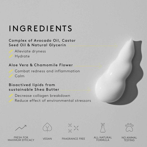 NUORI Protect + Cleansing Milk | Facial Cleanser, For All Skin Types Including Hypersensitive Skin, All Natural, Fragrance Free, 30 ml / 1 fl oz