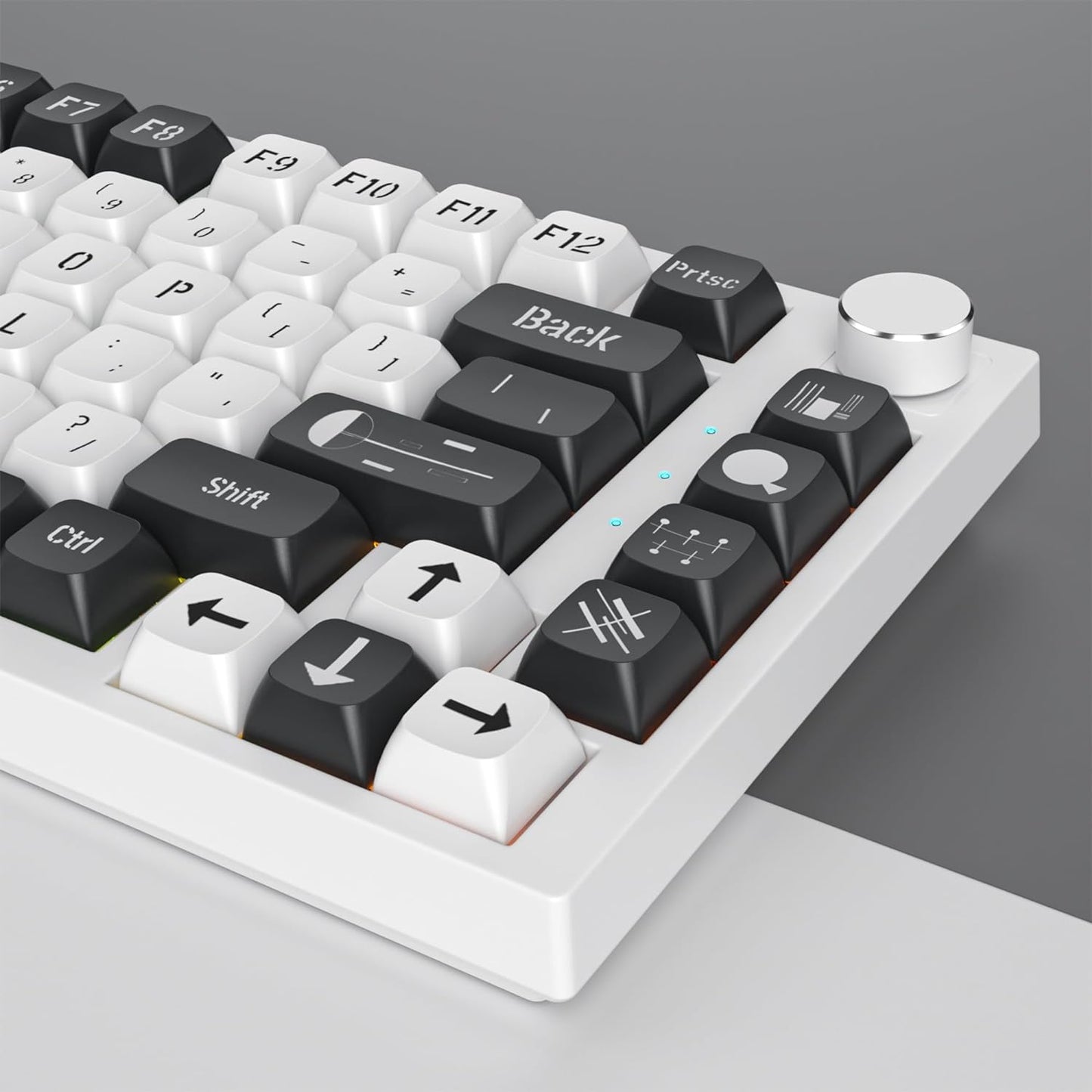 133 Keys PBT Keycap XDA Profile Keycaps Dye-Sublimation Custom Keycaps for MX Switches 60% 75% 100% Mechanical Gaming Keyboards(Caramel Bear)