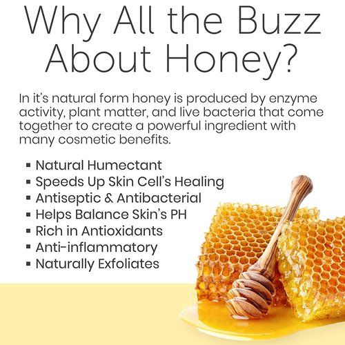 Perlier Sweet Honey Miel Shower & Bath Cream - Nourishing & Soothing Luxury Bath Cream Made With 100% Organic Italian Honey For Deep Moisturization And Hydration (33.8 Fluid Oz.)