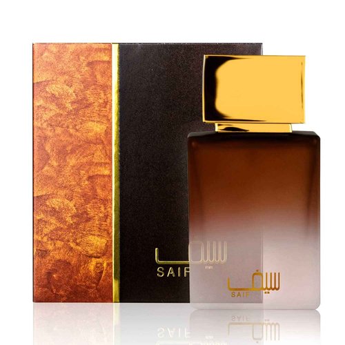 AHMED SAIF 50mL Eau de Parfume for Men and Women, a Bold and Subtle Fragrance with Cardamom, Sandalwood, Musk and Vanilla by Al Maghribi Arabian Oud and Perfumes Dubai