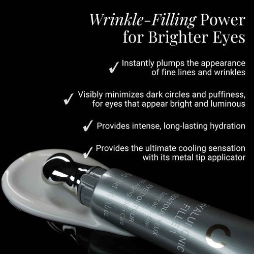 G.M. COLLIN Hyaluronic Filler Eye Contour | Revitalizing Anti-Aging Eye Cream for Visibly Reducing Wrinkles | With Hyaluronic Acid and Caffeine