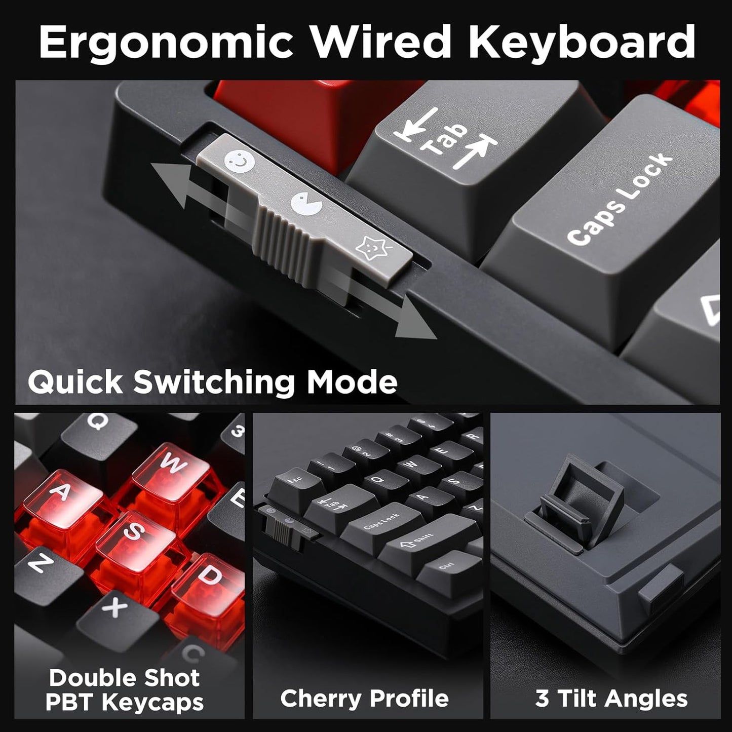 YUNZII RT68 Rapid Trigger Gaming Keyboard,Hall Effect Magnetic Switch,68 Keys,RGB Backlit RGB,Gasket Mount Hot Swap Struture,Adjustable Actuation TKL for Mac/Win(Beige, Outemu Switch)
