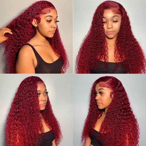 99J Burgundy Bundles Human Hair 99J Curly Wave 3 Bundles 32 32 32 inch Brazilian 8A Remy Red Body Wave Bundle Human Hair Extensions
