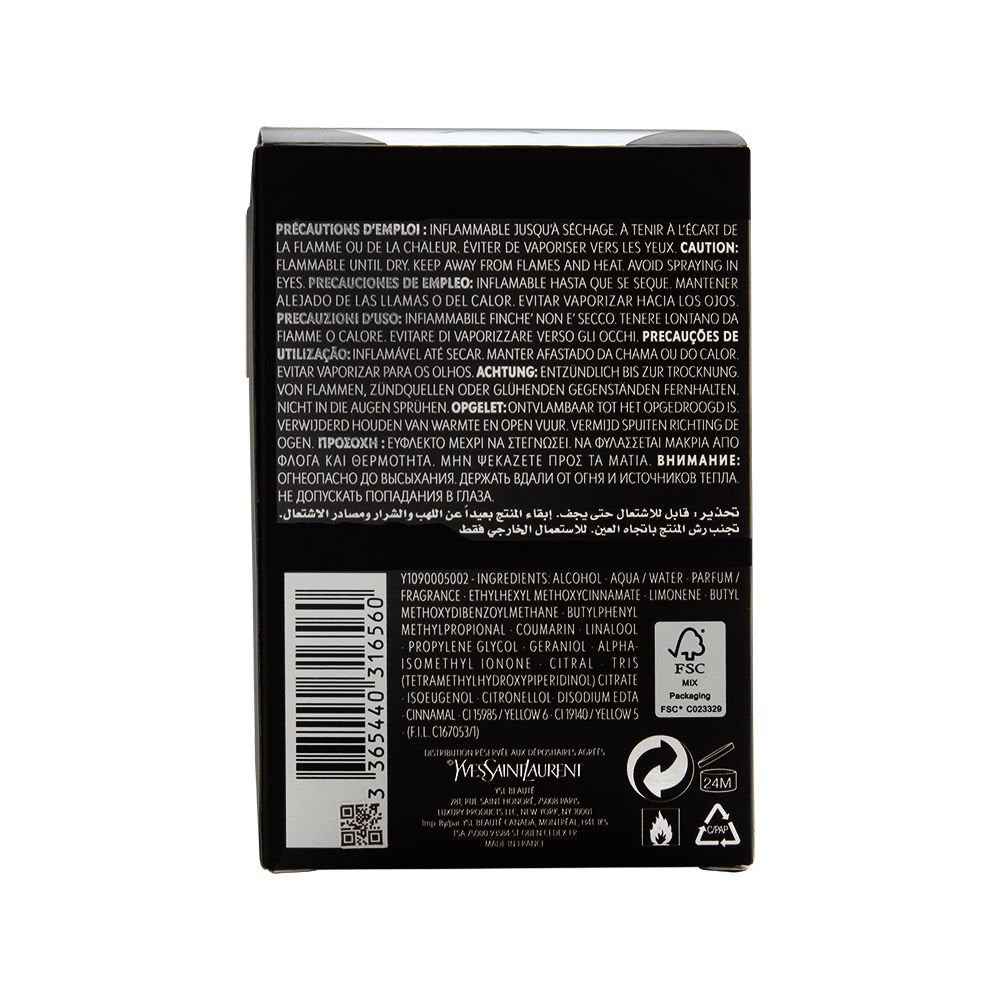 L'HOMME YVES SAINT LAURENT by Yves Saint Laurent EDT SPRAY, 3.3 Fl Oz