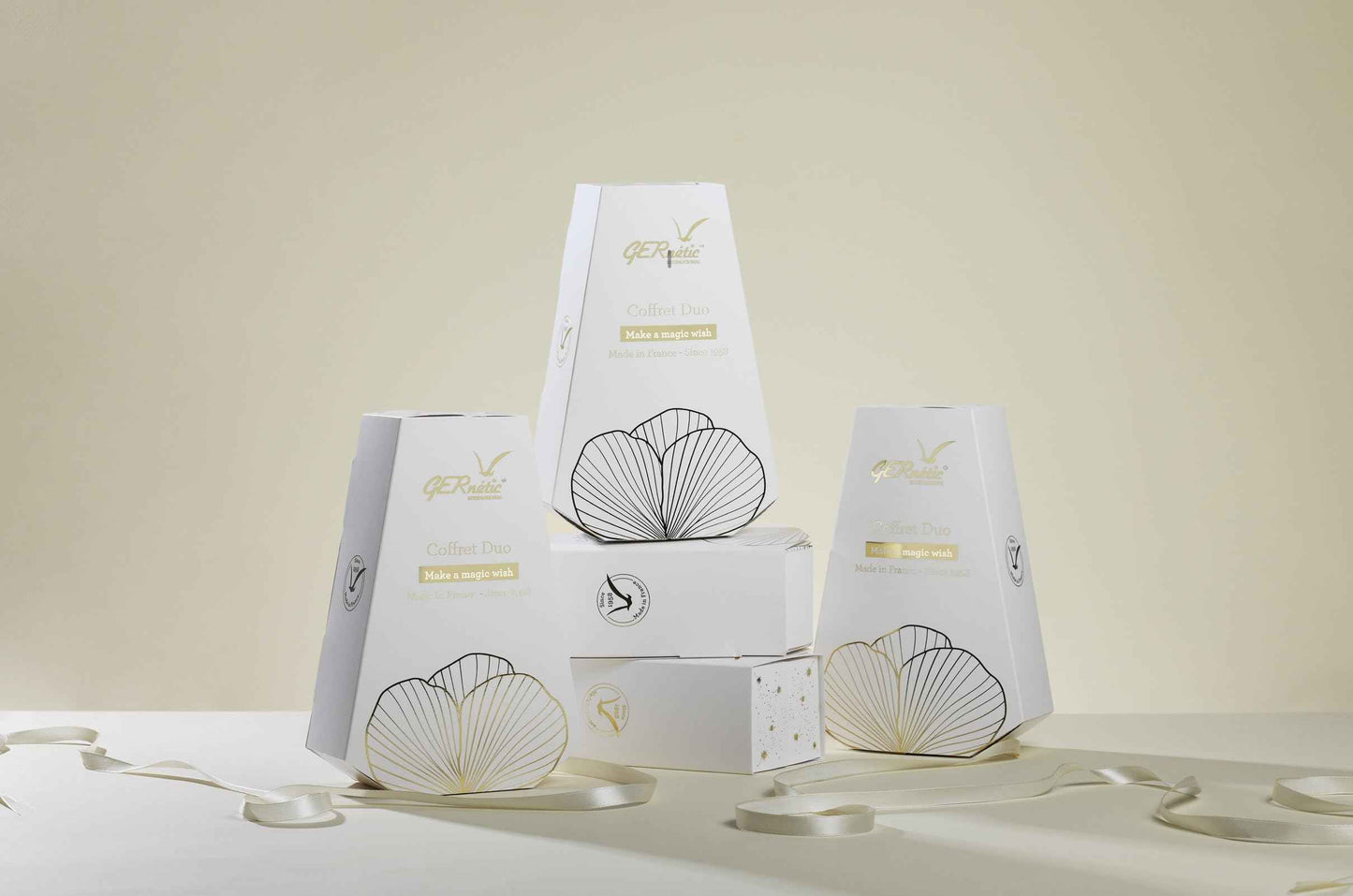 Gernetic Synchro Cream Regulating face care 50ml 1.6oz + GERne'tic IMMUNO Restructuring face mask 30ml 1.0 oz