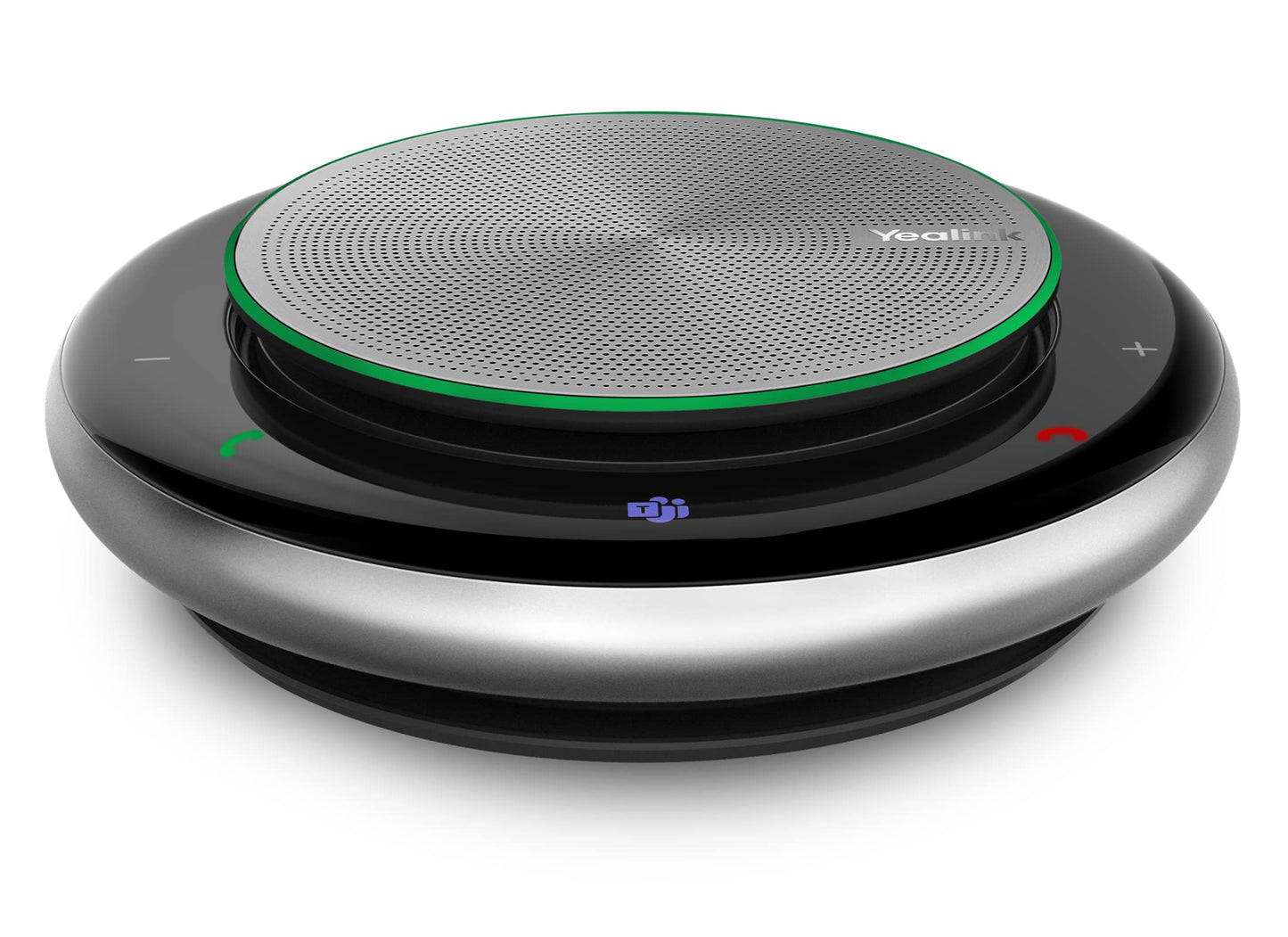 Yealink Bluetooth Speakerphone USB Speakers with Microphone Teams Certified CP900 Wireless Enhanced Noise Reduction Algorithm Home Office 360° Voice Pickup (Package Without dongle)